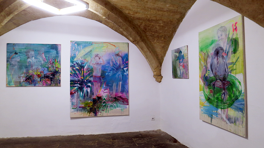 N5 galerie_exposition peinture_Reminiscences_Estelle Contamin_Montpellier_2018_3