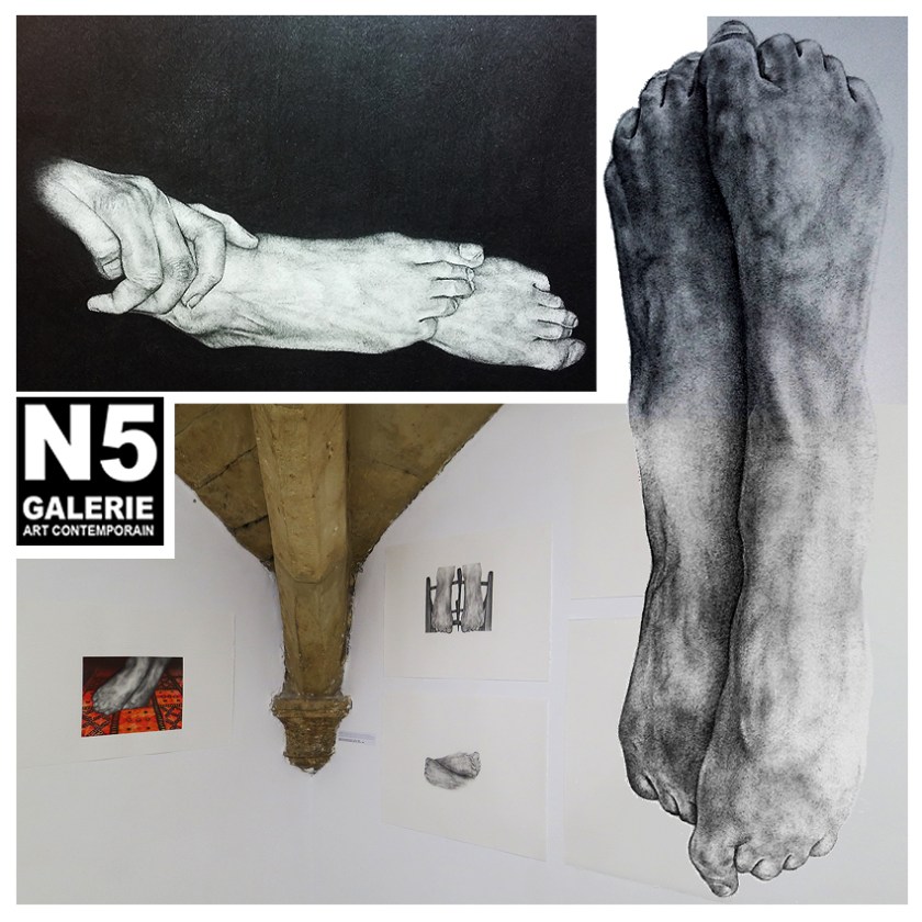 N5 galerie_Gisele Bonin_exposition_Anatomies_Dessin_Montpellier_mars_avril_2018