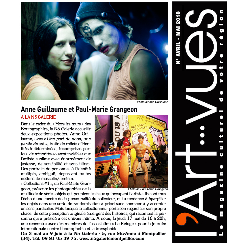 N5 galerie_exposition_photographie_Paul Marie Grangeon_Anne Guillaume_le refuge_mai_2018