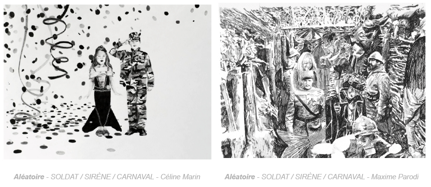 N5 galerie_exposition_Celine Marin_Maxime Parodi_dessin_Montpellier_septembre_2018_2