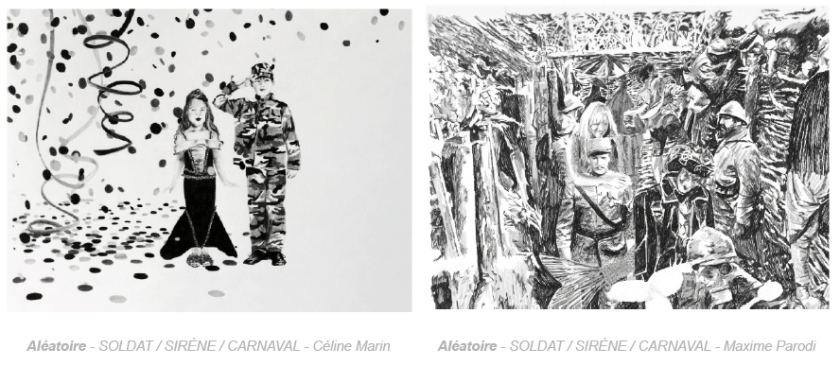 N5 galerie_exposition_Celine Marin_Maxime Parodi_dessin_Montpellier_septembre_2018_2