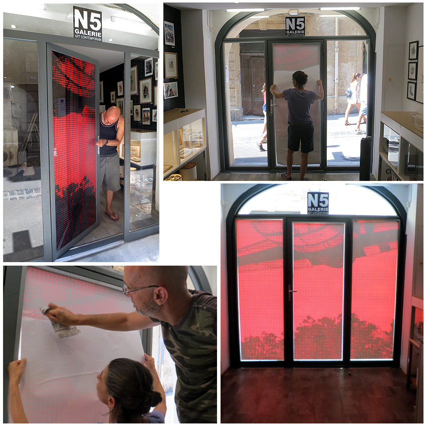 N5 galerie_Florence Mirol_ VDD#1_accrochage exposition_Montpellier_aout_2018